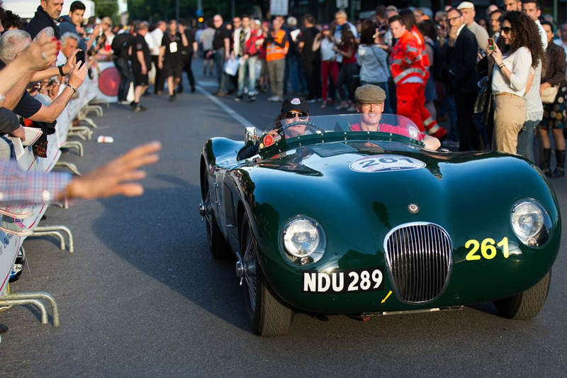 Illustration for article titled This Was Jaguar At The Mille Miglia